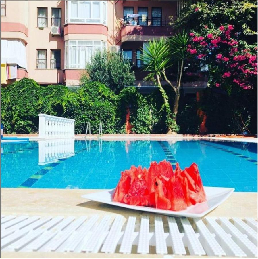 Kleopatra Icaria Apart Hotel Alanya Exteriör bild
