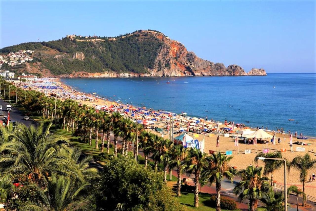 Kleopatra Icaria Apart Hotel Alanya Exteriör bild
