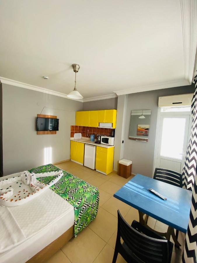 Kleopatra Icaria Apart Hotel Alanya Exteriör bild
