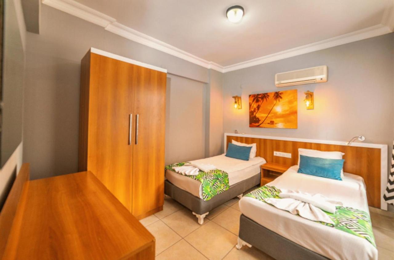 Kleopatra Icaria Apart Hotel Alanya Exteriör bild