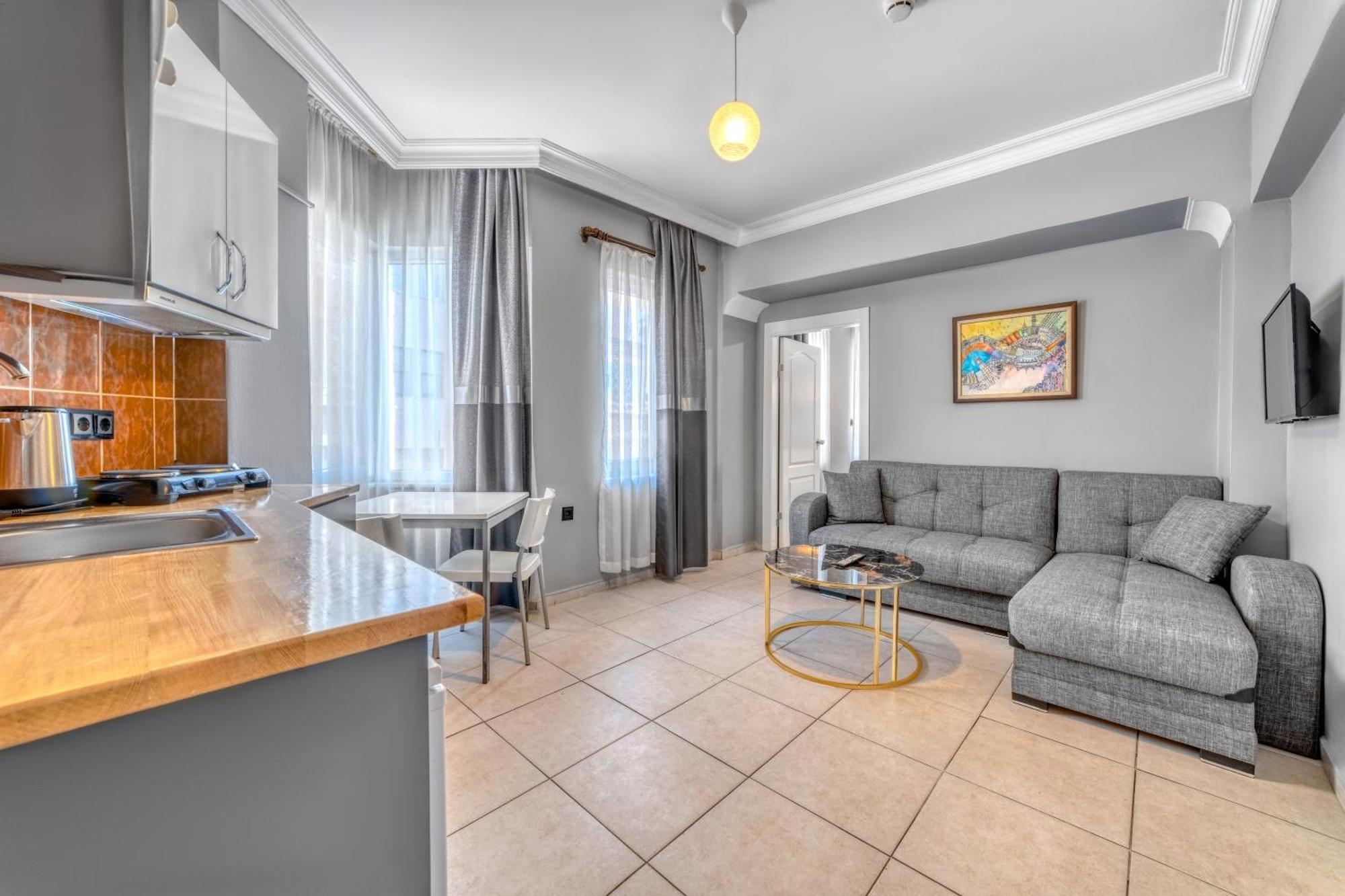 Kleopatra Icaria Apart Hotel Alanya Exteriör bild