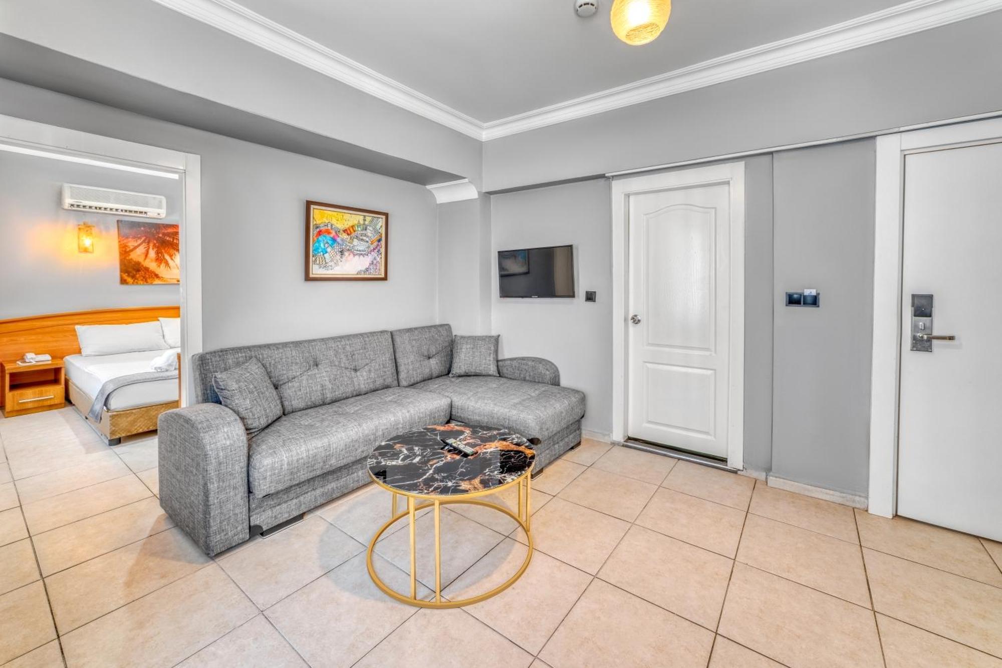 Kleopatra Icaria Apart Hotel Alanya Exteriör bild