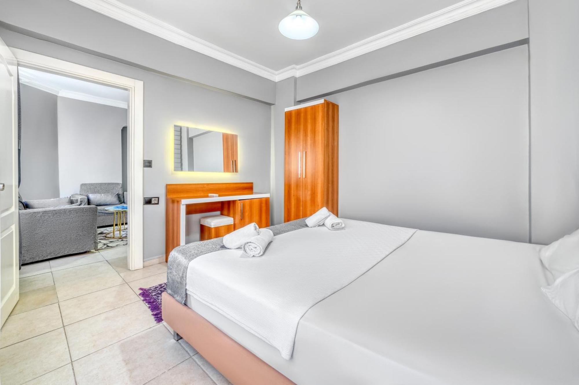 Kleopatra Icaria Apart Hotel Alanya Exteriör bild